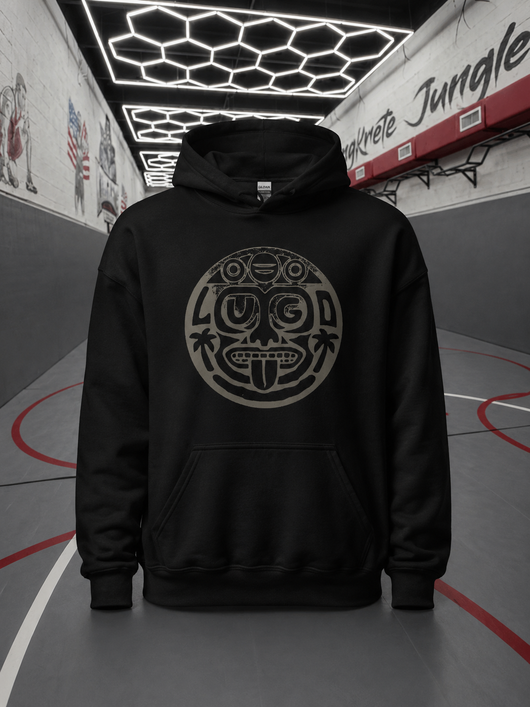 LUGO HERITAGE HOODIE – FADED GOLD