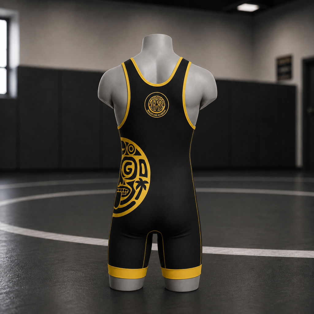 PAT LUGO BLACK/GOLD SIGNATURE SINGLET