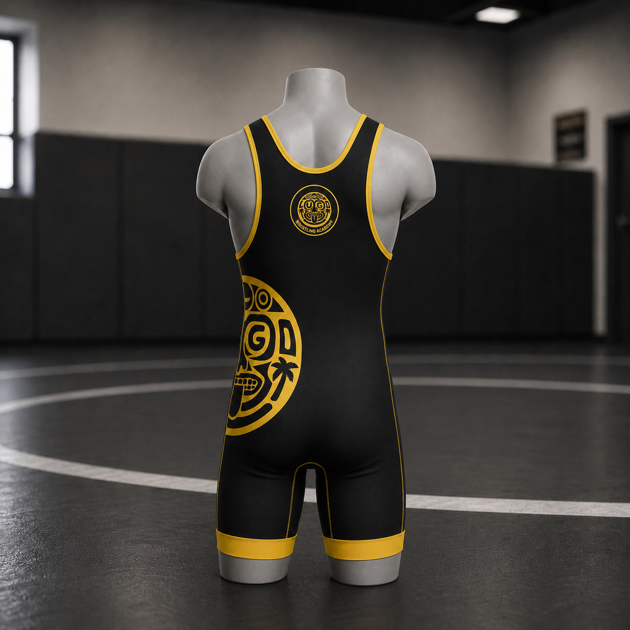 PAT LUGO BLACK/GOLD SIGNATURE SINGLET