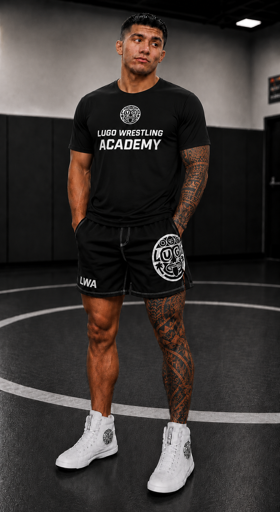Lugo Wrestling Academy Performance Shirt