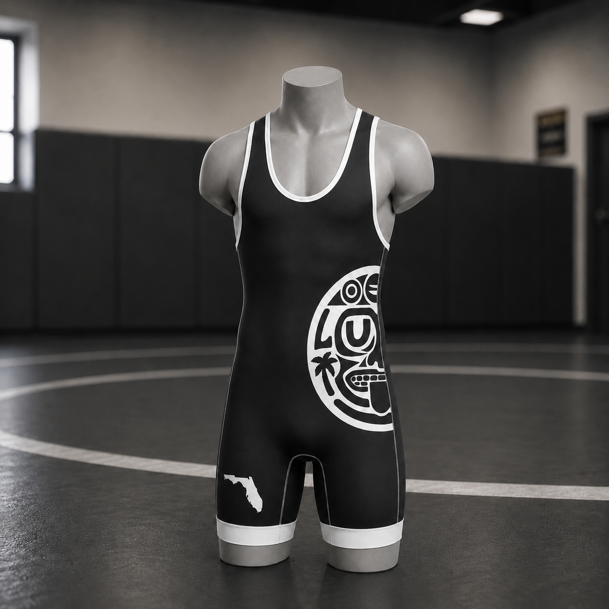 PAT LUGO BLACK/WHITE SIGNATURE SINGLET