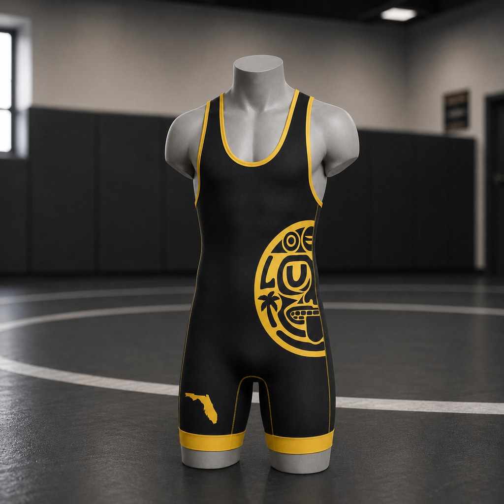 PAT LUGO BLACK/GOLD SIGNATURE SINGLET