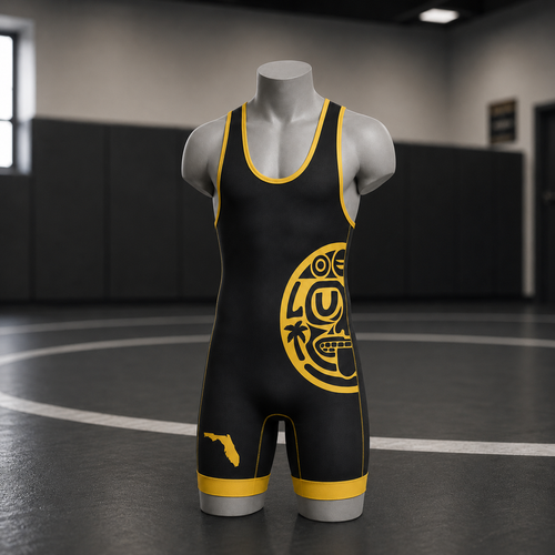PAT LUGO BLACK/GOLD SIGNATURE SINGLET