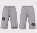 Lugo Grey & Black Cut-Off Joggers