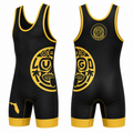 PAT LUGO BLACK/GOLD SIGNATURE SINGLET
