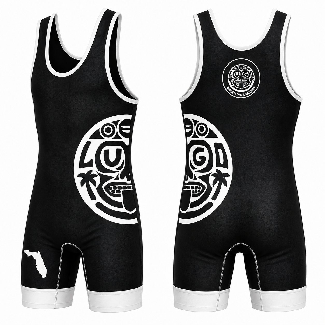 PAT LUGO BLACK/WHITE SIGNATURE SINGLET